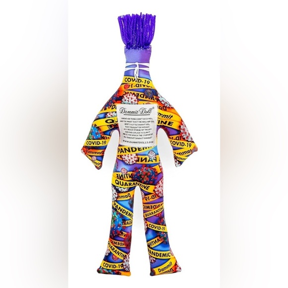 NWT Dammit Doll - Limited Edition Pandemic Doll - Picture 4 of 8
